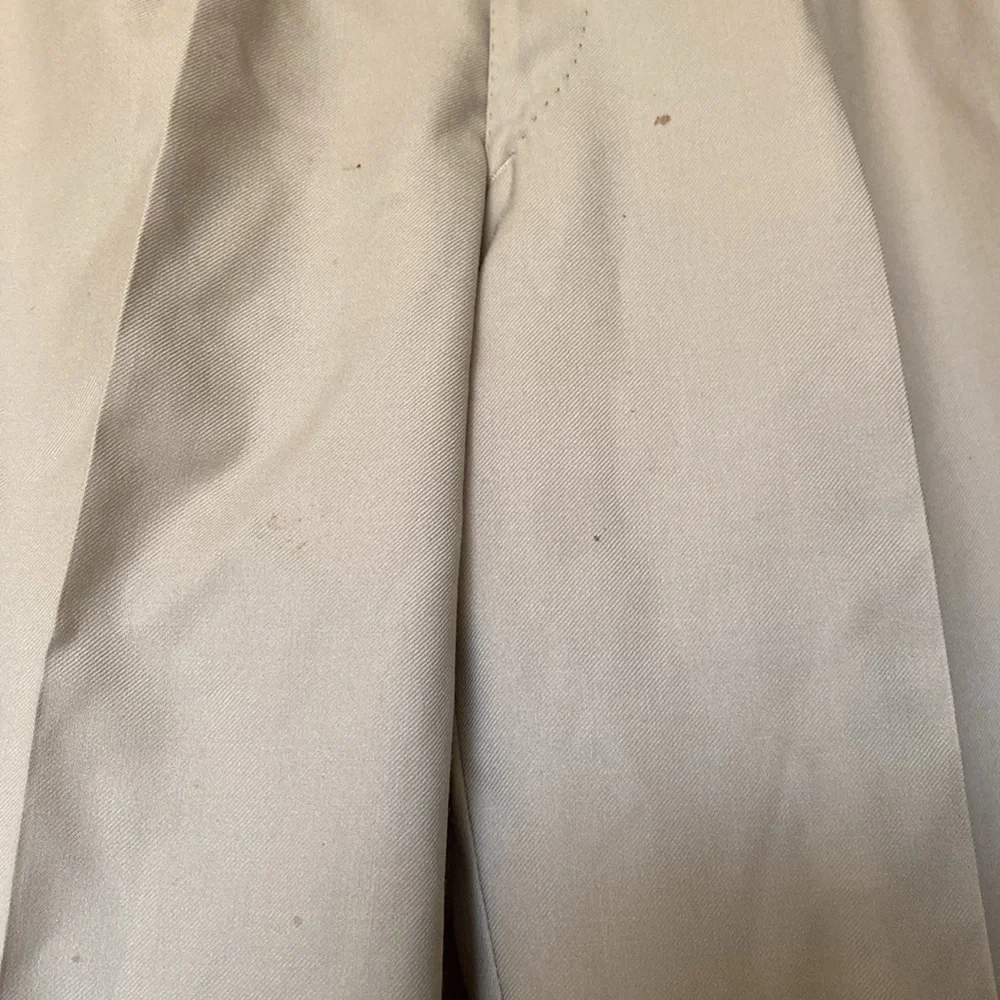 MENS BRIONI TAN PANTS SIZE 32 ROMAN STYLE MADE IN ITALY 100% WOOL🇮🇹